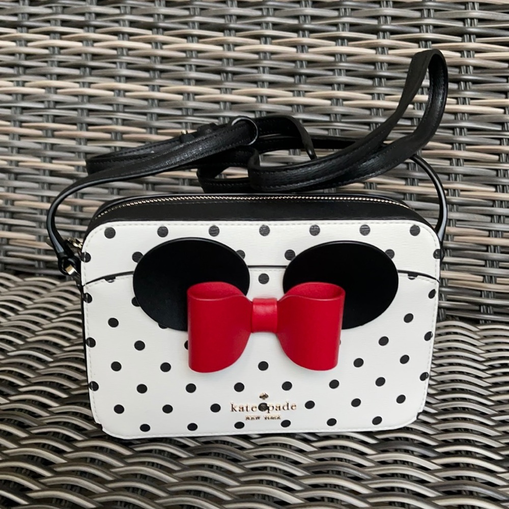 disney x kate spade new york other minnie mouse camera bag - Picture 12 of 16